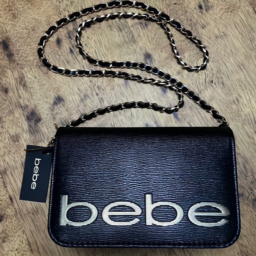 Bebe Fabiola Saffiano Crossbody
